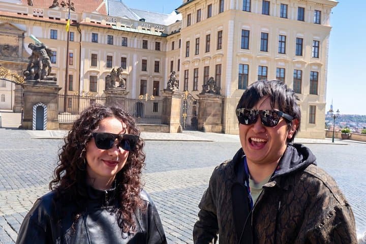 Prague Castle Exterior Tour with AR Glasses & Opt. Ticket