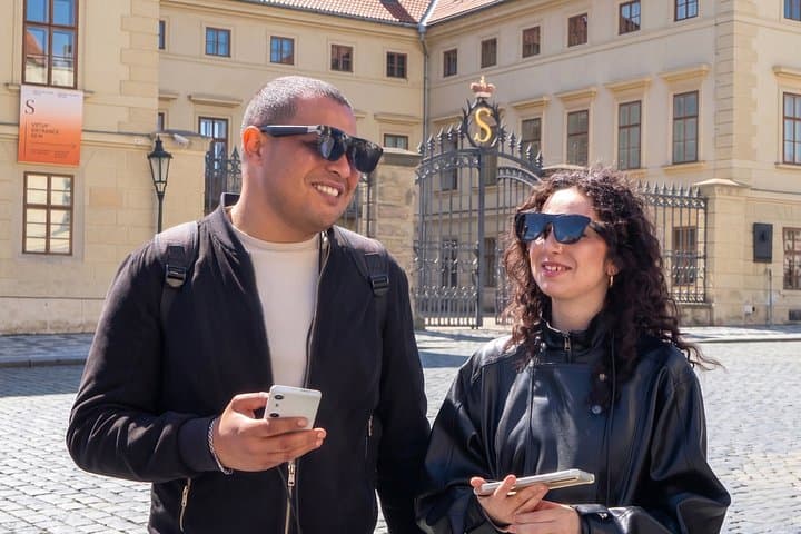 Prague Castle Exterior Tour with AR Glasses & Opt. Ticket