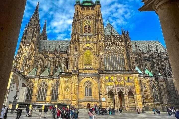 Prague Hop On Hop Off Electric Bus Tour See the Sights Your Way
