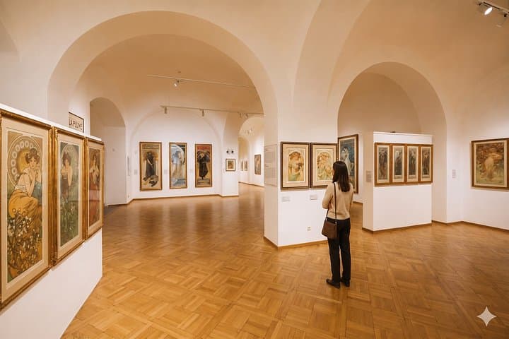 Prague Alfons Mucha Museum Ticket and Audio Guide