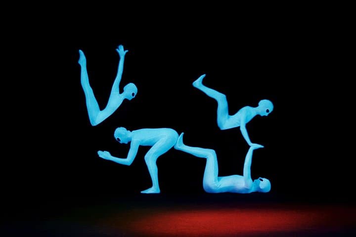 IMAGE Black Light Theatre Performance in Prague