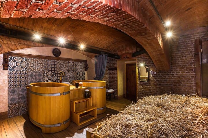 The Only Beer and Wine Bath Spa in Prague Private