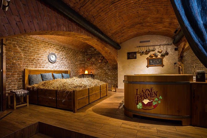 The Only Beer and Wine Bath Spa in Prague Private