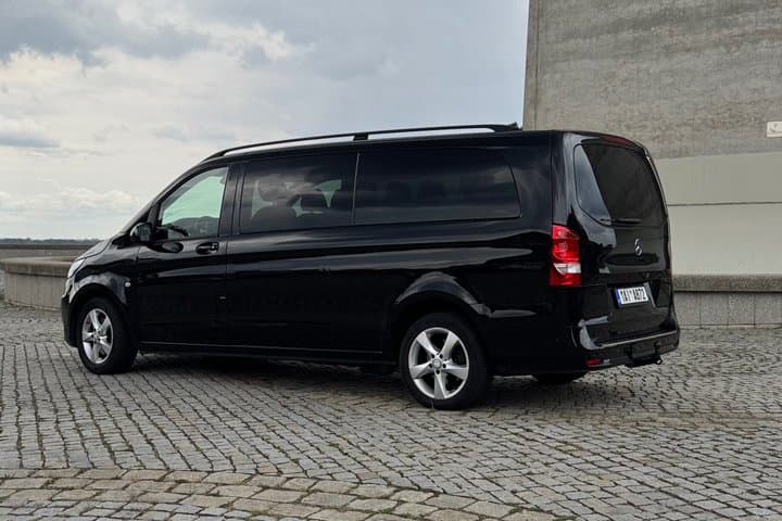 Private ROUND-TRIP to and from KARLOVY VARY (UNESCO Heritage) by MINIVAN 8+1pax