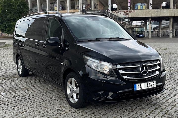 Private ROUND-TRIP to and from KARLOVY VARY (UNESCO Heritage) by MINIVAN 8+1pax