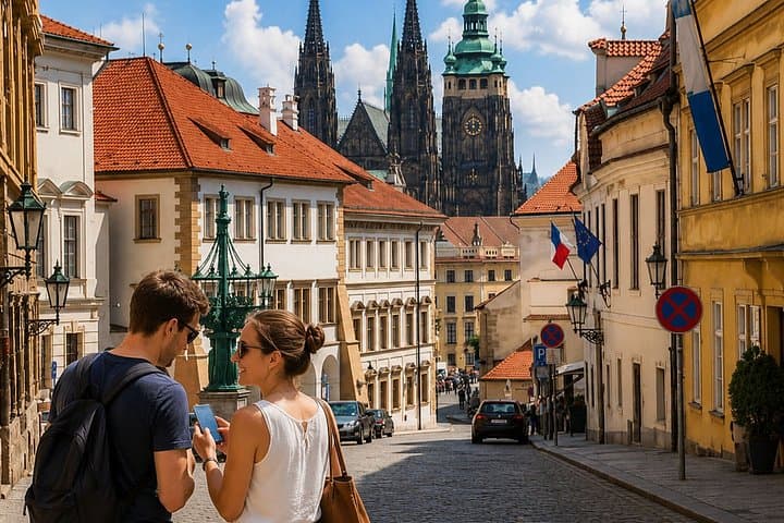 Prague Scavenger Hunt & Highlights Self-Guided Walking Tour