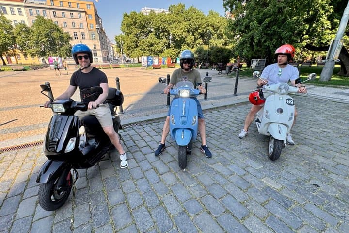 Local Vespa Rental in Prague with GPS Routes & Tips