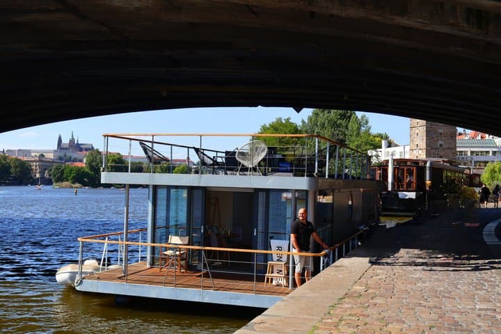 Prague 1hr Private Sightseeing Boat Cruise and Audio Guide