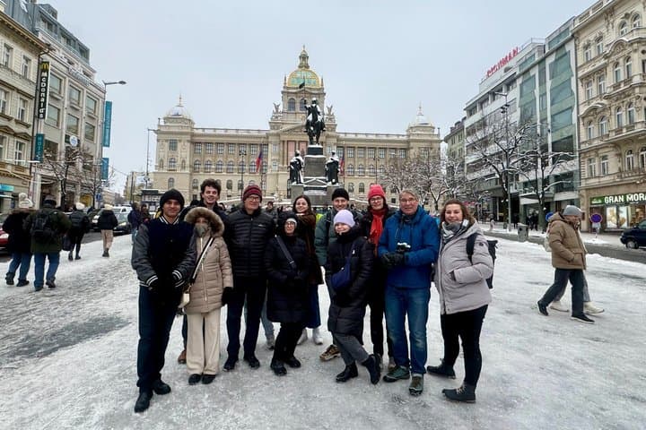 Explore Prague New Town 20th Century History Walking Tour