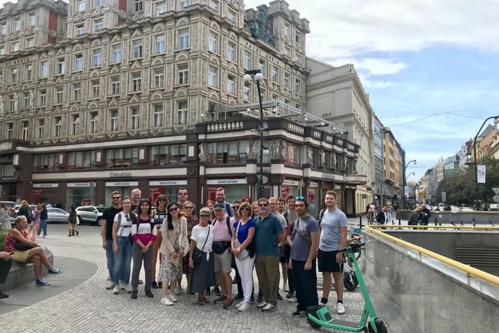 Explore Prague New Town 20th Century History Walking Tour