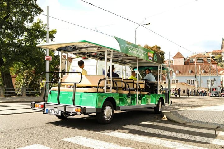 Prague Hop On Hop Off Electric Bus Tour See the Sights Your Way