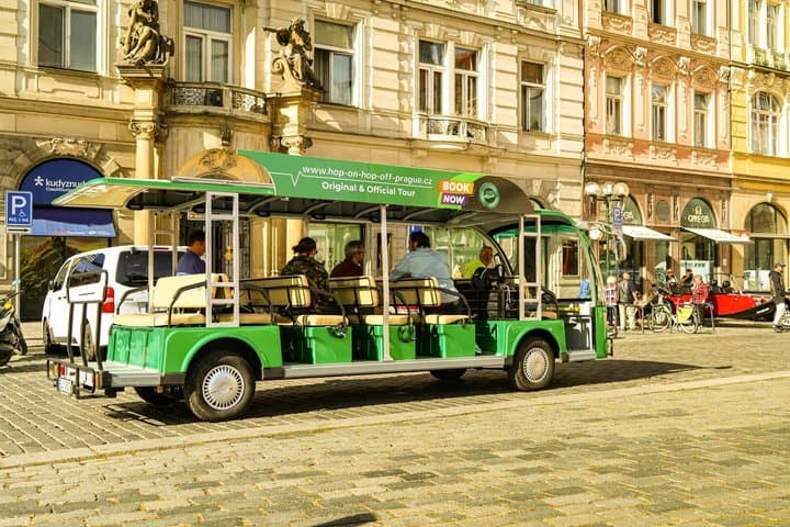 Prague Hop On Hop Off Electric Bus Tour See the Sights Your Way